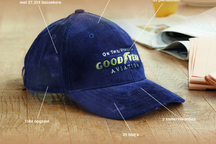 Advertentie beeld pet